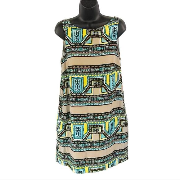 Alice & Trixie Silk Sleeveless Shift Dress - Picture 2 of 8